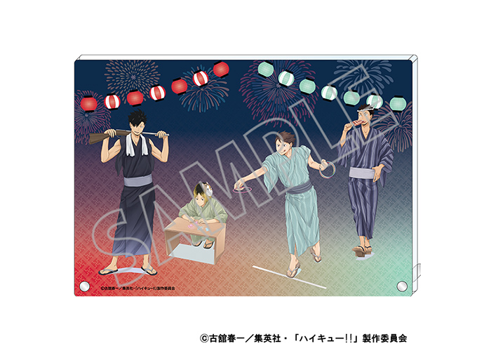 アクリルアートパネル／青葉城西高校・音駒高校