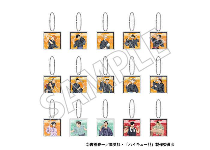 アクリルキーホルダーコレクション