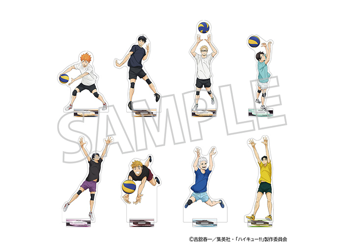 ハイキュー！スタンドクロック！ Amazon.co.jp: ハイキュー!! 時計 回転観覧車 アクリル アクリル