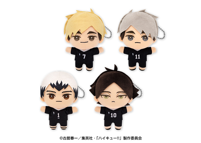 ハイキュー ！！アニメキャラクター ぬいぐるみ 7体 ハイキュー ！！アニメキャラクター ぬいぐるみ 7体 ハイキュー!! みに