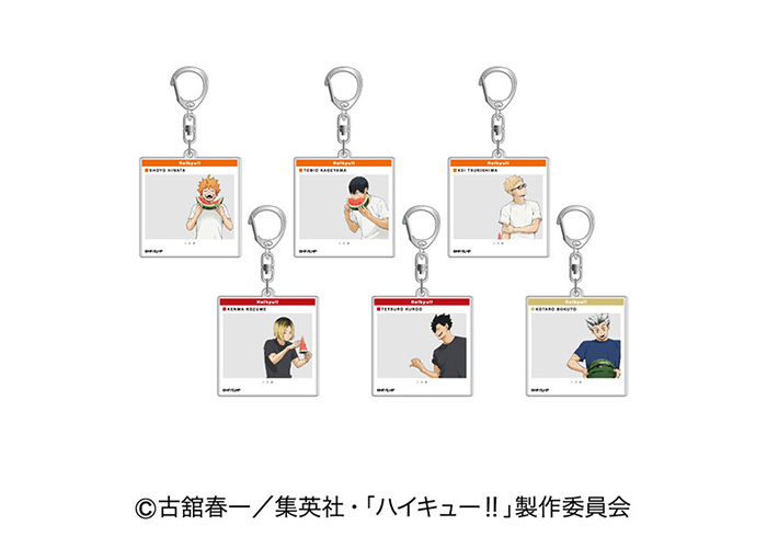 アクリルキーホルダー スイカシリーズ