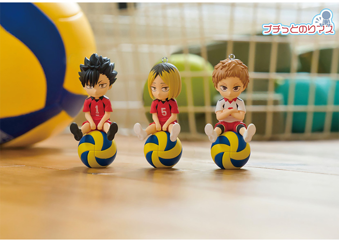 ハイキュー プチっとのりマス vol.2 セカンドユニフォーム 研磨 黒尾の