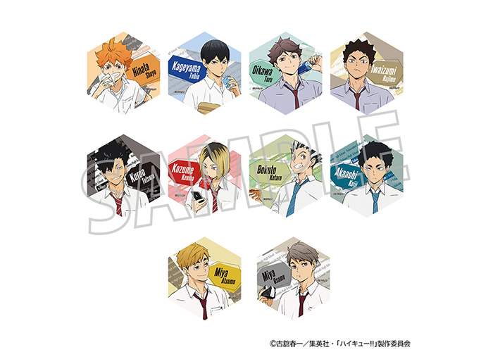 ハイキュー展 コースター 日向 ハイキュー!! レコード風コースター／日向翔陽: キャラグッズ