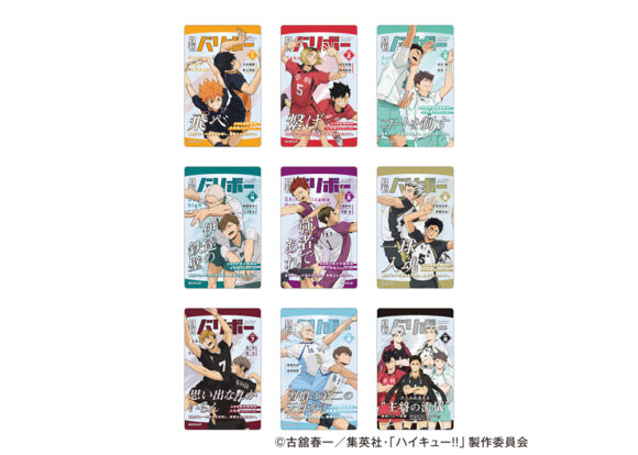 ハイキュー!! カードセレクション 月刊バリボー（全９種）
